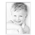 thumbnail image 2 of ArtToFrames 23" x 30" Contemporary White Picture Frame, 23x30 inch White Wood Poster Frame (WOM-4731),  Pack, 2 of 7