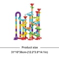 thumbnail image 4 of Tholdsy 1 Juego de ladrillos de construcción Material Premium superficie lisa DIY juguetes científicos montaña rusa instalación práctica Juguetes Educativos, 4 of 6