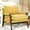 Yellow, variant on Mid - Century Yellow Style - High - Quality Velvet and Sponge - Office, Study - Comfortable and Functional Seating