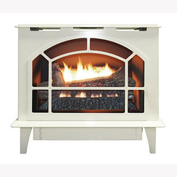 Townsend II Steel Almond Natural Gas Stove
