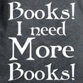 thumbnail image 3 of CafePress - Books I Need More Books Women's Dark T Shirt - Women's Traditional Fit Dark T-Shirt, 3 of 4