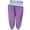 Purple, variant on Odeerbi Toddler Girls Summer Cotton Linen Knickers Renaissance Pants Cute Sweet Elasticity Flared Pants Trousers Toddler Kids Baby 2025 Fashion Pants Leggings Beige 4-5 Years