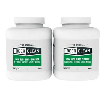 Diversey Care 990241 4 lbs. Powder Container Beer Clean Glass Cleaner - Unscented (2/Carton)