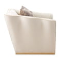 thumbnail image 4 of La Terrazza Matching Chenille Chair - Cappuccino/Light Champagne, 4 of 17