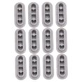 thumbnail image 3 of Topbathy 12pcs Toilet Seat Gaskets Grey Plastic for Reducing Noise in Bathrooms, 3 of 7
