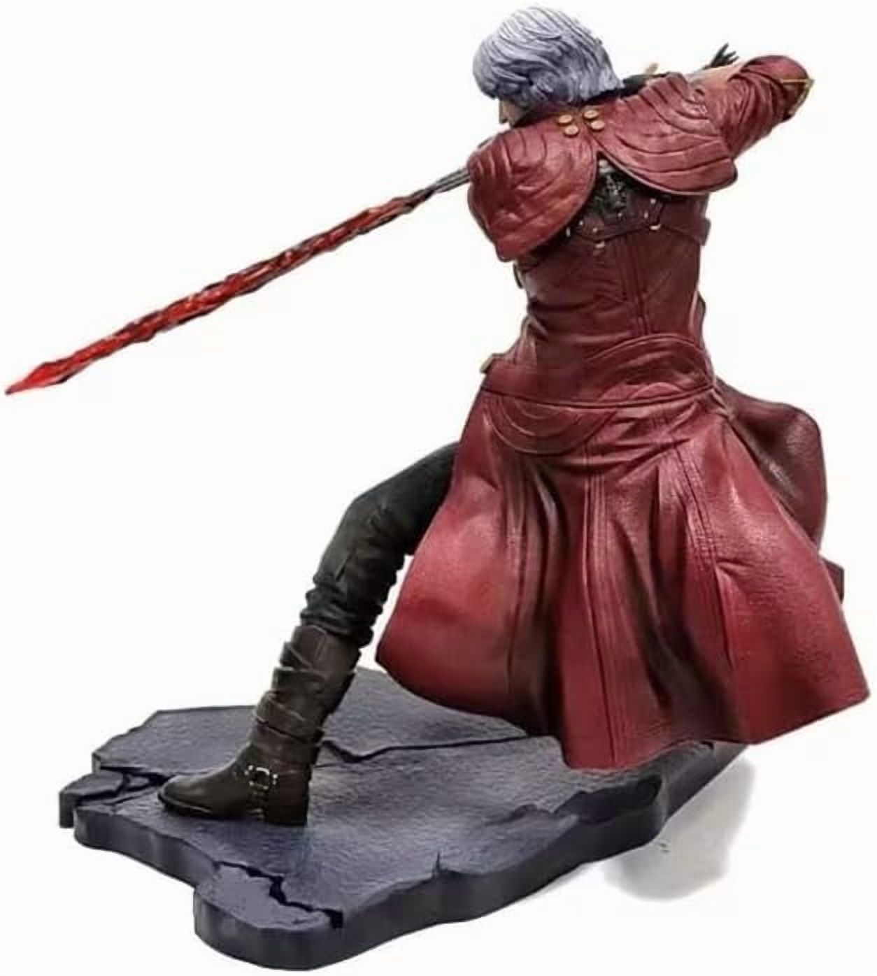 New Dante Figure, Nero Figure, Fighting Action Figures Handmade PVC Anime Cartoon Manga Game Character Model Statue Collectible Craft Gift (b)
