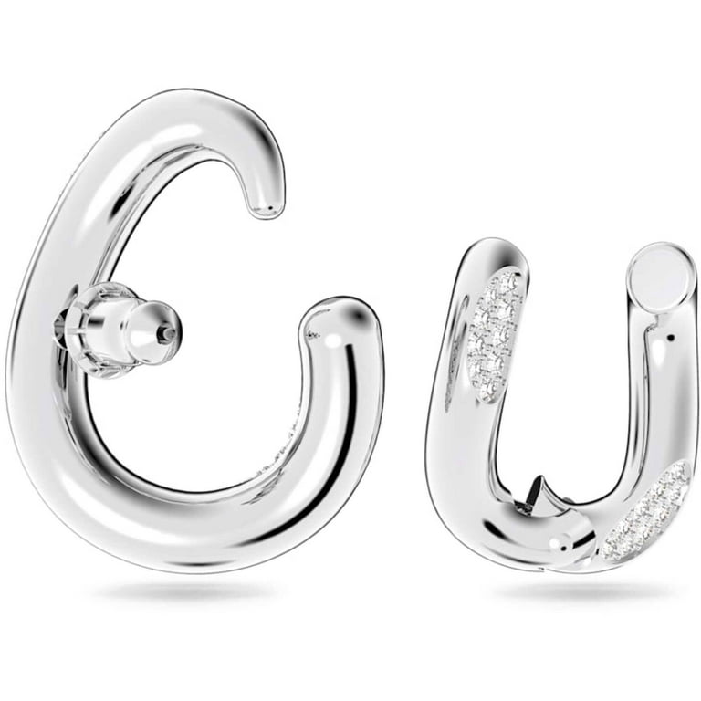 Swarovski 5618303 Women's Dextera Asymmetrical Ear Cuff, Set