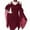 Wine, variant on Gothic Dress for Women Dark In Love Ruffle Sleeves Off Shoulder Midi