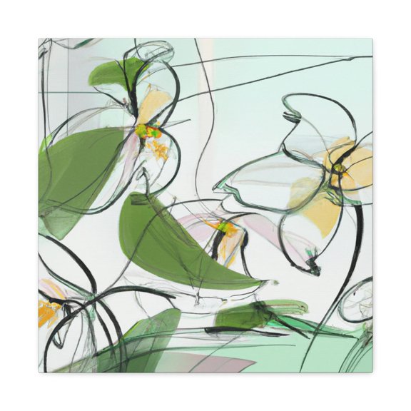 Jasmine in Art Deco - Canvas