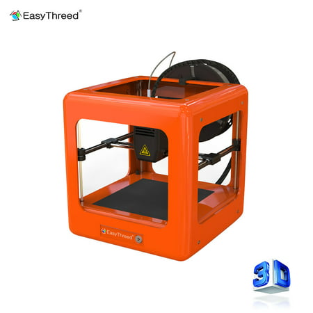 EasyThreed Nano Entry Level Desktop 3D Printer for Kids Students No Assembling Quiet Working Easy Operation High (Best Entry 3d Printer)