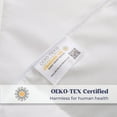 thumbnail image 6 of Peace Nest 360TC Ultra Soft All Season Premium White Goose Down and Feather Fiber Comforter, White, Full/Queen, 6 of 7