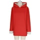 thumbnail image 5 of Camisetas para mujer,Sudadera informal con capucha para mujer, jersey de manga larga, tejido de poliéster, suave y cómoda, ideal para el hogar, sopatenor, 5 of 9