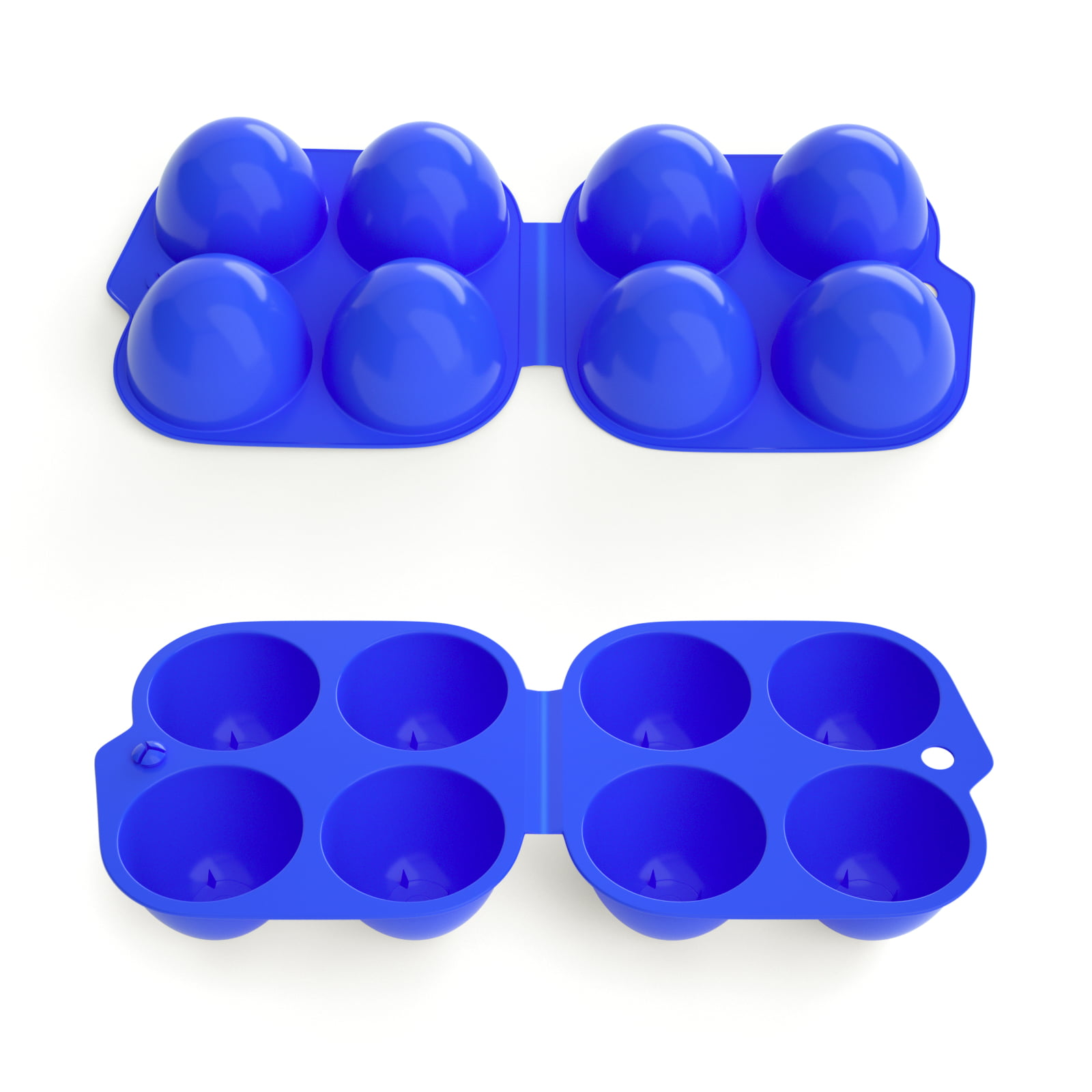 4 Eggs Plastic Egg Tray ABS Portable Outdoor Camping Picnic BBQ ShockProof Egg Holder Container Storage Box