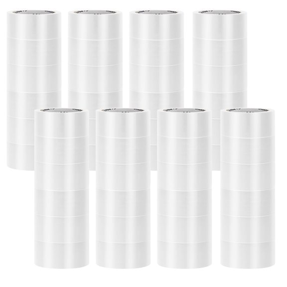 IMGadgets Clear Packaging Tape (Qty: 48) | 48mm x 100m Heavy-Duty Roll | Strong Adhesive with Propanoic Acid Glue | 45 Micron Thick | Moisture-Resistant & High Tensile Strength