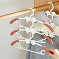 thumbnail image 1 of 10Pcs/Set Clothes Hanger Telescopic Long Service Life PP Baby Clothing Coat Rack for Home, 1 of 7