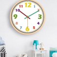 thumbnail image 4 of Reloj de Pared Silencioso Macarena Marco Amarillo, 4 of 7