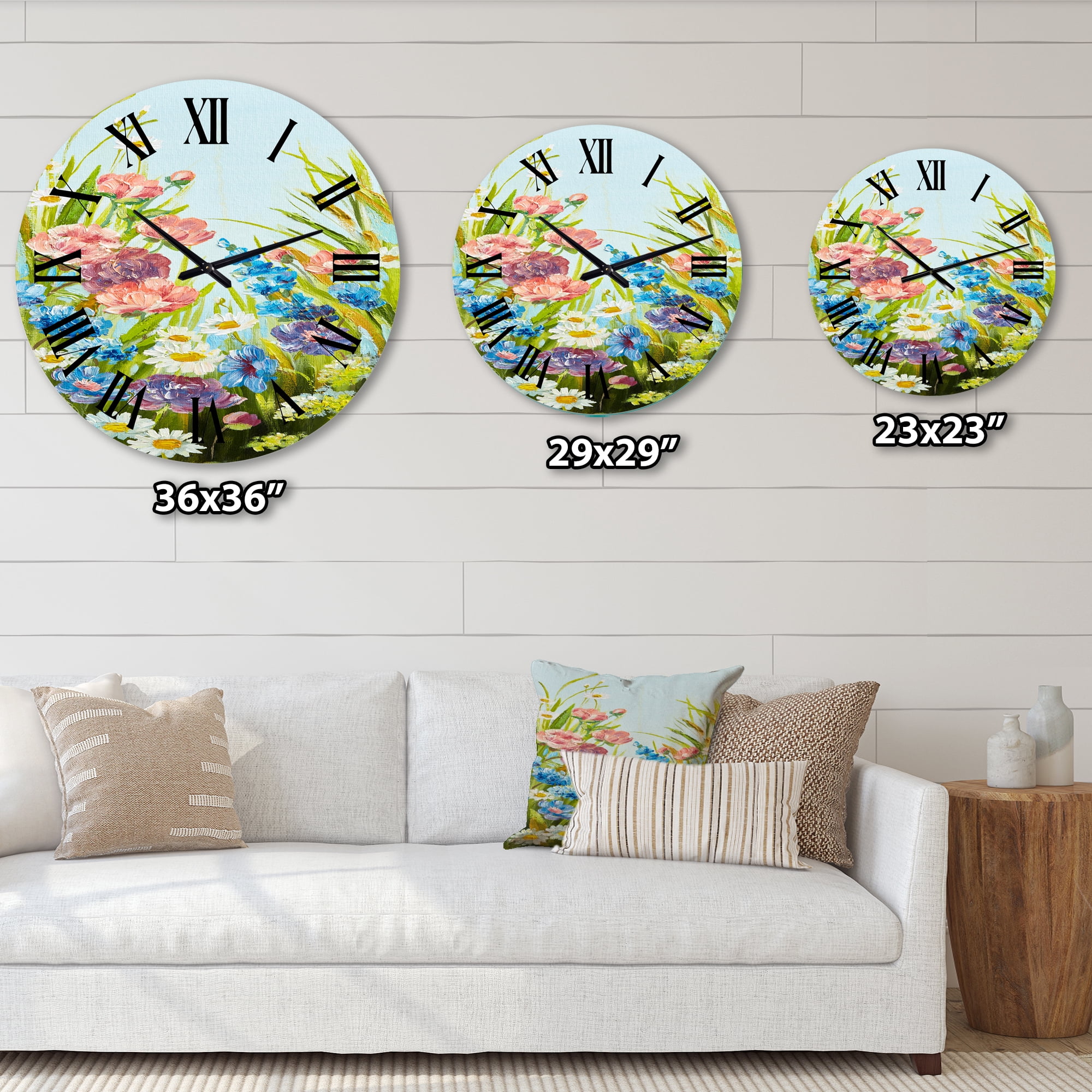 Designart 1 in Traditional Wall Clock