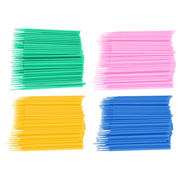 Hisopo de algodón desechable Jadeshay 400 unidades para maquillaje rosa azul amarillo verde