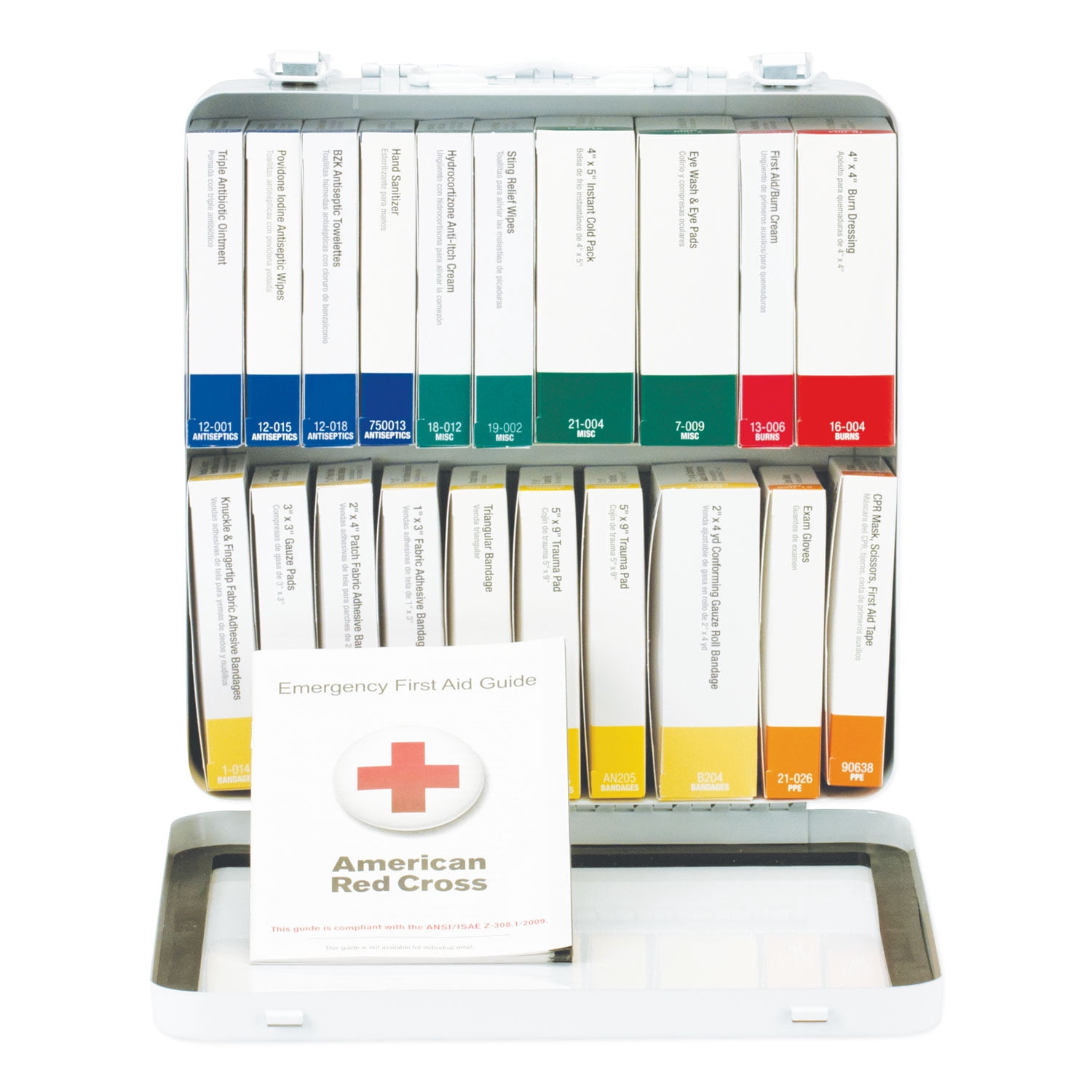 First Aid Only Unitized ANSI Class A Weatherproof First Aid Kit for 50 People, 24 Units