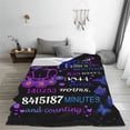 thumbnail image 4 of LHSHID 16th Birthday Gifts for Girls Soft Warm Throw Blanket Lightweight Flannel Fleece Bed Blanket Gift for Girls Boys Men Women Chair Couch, 4 of 7