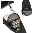 thumbnail image 6 of Disketp Sling Backpack,Multipurpose Crossbody Shoulder Bag Travel Hiking Daypack-White Goose, 6 of 6