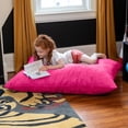 thumbnail image 3 of Jaxx 3.5 Ft Pillow Saxx Kids Bean Bag, Fuschia, 3 of 7