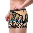 thumbnail image 4 of Kll Barbershop Men'S Cotton Boxer Briefs Underwear-X-Large, 4 of 9