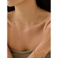 thumbnail image 5 of APSVO S925 Sterling Silver Plated Chains for Women 1.5mm/2mm Non-tarnish Rope Necklace Birthday Graduation Jewelry Gifts Her Ideas Girlfriend Female Wife Mom Teen 14/16/18/20/22/24 Inch, 5 of 6