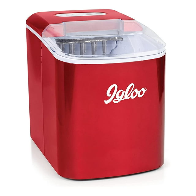 Máquina de hielo eléctrica automática Igloo de 12 kg, 9 cubos en 7 minutos