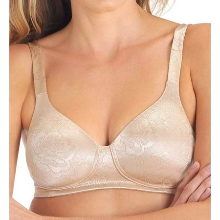 Bra Body - Women's Vanity Fair 72297 Body Shine Floral Full Coverage Wirefree Bra
