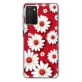 thumbnail image 1 of MUNDAZE Samsung Galaxy A03S Cute White Red Daisies Polkadots Double Layer Phone Case Cover, 1 of 5