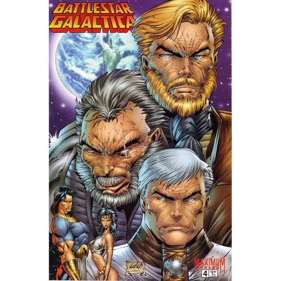 Battlestar Galactica (Maximum) #4 VF ; Maximum Comic Book