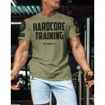 thumbnail image 3 of Gymish Hardcore Training Workout Shirts for Men – Motivational Gym Shirt, Mens Gym Shirts, Gym TShirts for Men, Gym Clothes for Men, Men's Workout Shirts, Athletic Gym Wear, 3 of 5