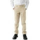 thumbnail image 1 of Pantalones KEYWANTS para niños, uniforme, talla 5, cintura ajustable, color beige, 1 of 6