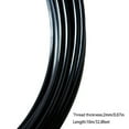 thumbnail image 4 of Aluminum Wire Thickness Bendable Wires Wires Bright Color Bike Easy to Use Handy Installation Durability Rust-proof for Crafts DIY black, 4 of 9