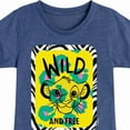 thumbnail image 3 of The Lion King - Wild & Free Simba - Toddler & Youth Girls Short Sleeve Graphic T-Shirt, 3 of 5