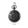 thumbnail image 4 of LYMAYTER Pocket Watch Compass Compass Pocket Watch - Vintage, with Waist Chain, for Outdoor, 4 of 7