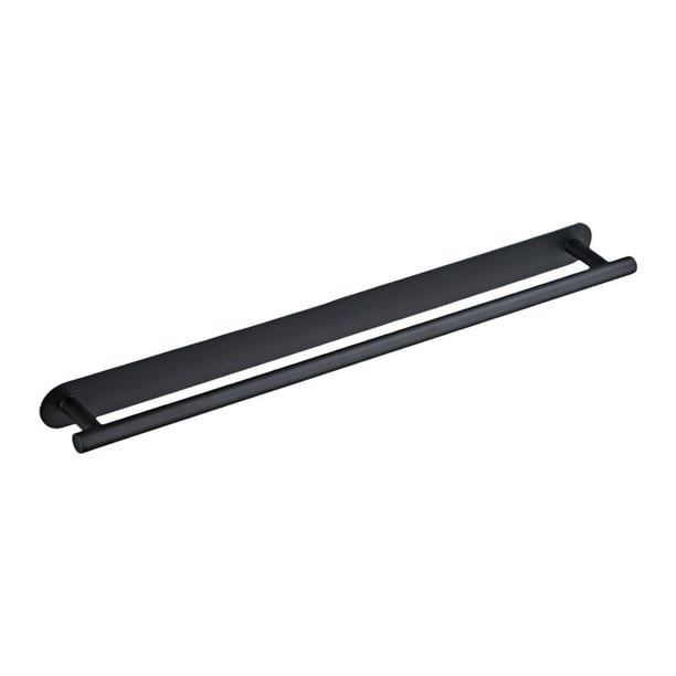 Toallero de baño, toallero de encimera, barra clásica para el hogar Negro