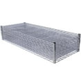Heavy Duty 2450lbs Capacity 7 Tier Chrome Metal Wire Shelving Unit with