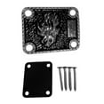thumbnail image 1 of Electric Guitar Neck Backing Plate Bass Neck Strength Connect Board Joint Plate Silvera, 1 of 9