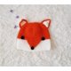 thumbnail image 1 of Gorro de punto Fox con orejas para niños (naranja) JM, 1 of 5
