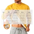 thumbnail image 3 of XRoczxe Men's Thermal Fleece Lined Sweatshirt, Warm Sherpa Pullover Crewneck Sweater, Soft Winter Long Sleeve Top for Casual Daily Wear & Layering, 3 of 5