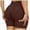 Brown, variant on HCNTES Workout Biker Shorts for Women High Waisted Tummy Control Spandex Booty Shorts for Gym Yoga Volleyball (Green,M)