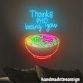 thumbnail image 2 of Handmadetneonsign Thanks PHO Being You Neon Sign, Vietnamese Food Led light, Food Store Wall Art Decor 68335, 2 of 5