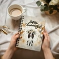 thumbnail image 3 of Happy Anniversary English Springer Spaniel Celebrates Wedding Love Family Party Spiral Bound Journal Springers Dog Lover Gifts 5x7in Spiral Notebook - 01015, 3 of 5