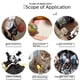 thumbnail image 2 of Vendaje autoadhesivo no tejido para protección de dedos, vendaje elástico deportivo de alta elasticidad para mascotas, para cabello liso, 2 of 6