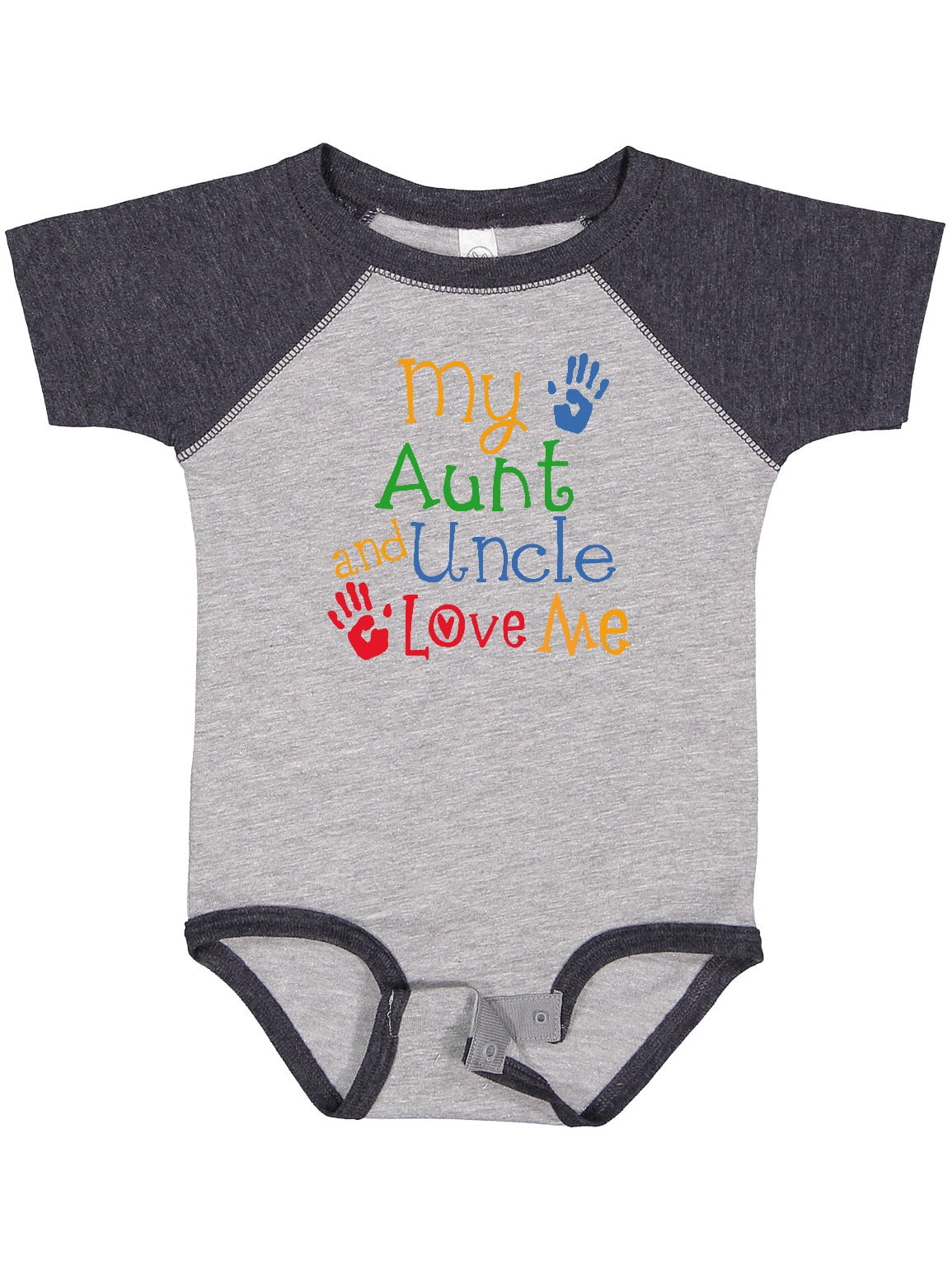 My Auntie Loves Me Embroidered Baby Pull-Over Bib Gift Personalised Aunt 