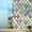 A, variant on Orangide Prism Window Film Sun Blocking Rainbow Crystal Grids, Decorative Static Cling Stained Glass for Home Bathroom Office, Provides Privacy