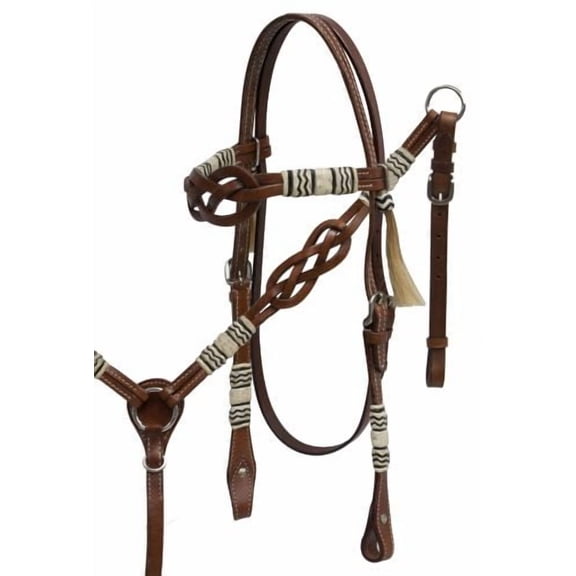 Showman ® Celtic Knot Headstall and Breast Collar Set