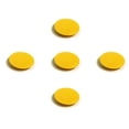 thumbnail image 4 of Audio-Visual Direct High Powered Magnets for Glass Dry-Erase Boards, Set of 5 Yellow, 4 of 4